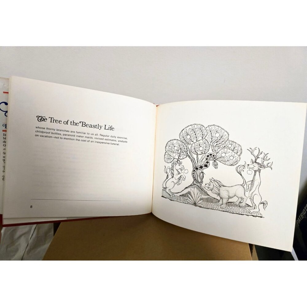 The American Bestiary by Anne Folsom 1976 1st Edition HC DJ Vintage Humor 70s - Picture 4 of 9